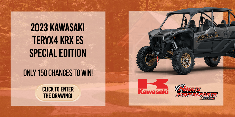 2023 Kawaski Teryx4 KRX ES Special Edition – Only 150 Chances To Win! – Click To Enter The Drawing!